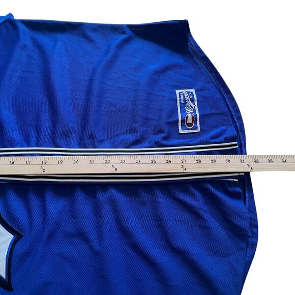 Vintage Colosseum Duke Blue Devils Baseball Jersey 2XL NCAA Retro EUC - Picture 14 of 14